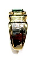 Ring Sommer Woman Anello Con Pietra in Gold Smeraldo 0.659 Ct SME CT 0.66 DIA CT 0.26 VS/G - SME CT 0.66 DIA CT 0.26 VS/G